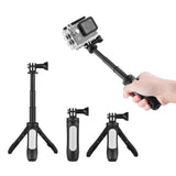 Max Maxb Flexible Mini Extension Selfie Stick Tripod Stand Hand Grip White