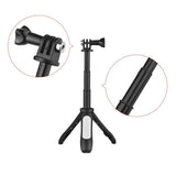Max Maxb Flexible Mini Extension Selfie Stick Tripod Stand Hand Grip White