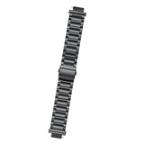 Maxbell Solid Stainless Steel Watch Bands Bracelet Straps for AMAZFIT Verge Black