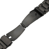 Maxbell Solid Stainless Steel Watch Bands Bracelet Straps for AMAZFIT Verge Black