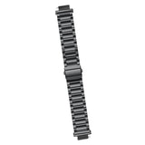 Maxbell Solid Stainless Steel Watch Bands Bracelet Straps for AMAZFIT Verge Black