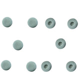 Maxbell 10 Pcs Foam Ear Pad Cover Earphone Earbud Anti-slip for Plantronics gray