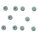 Maxbell 10 Pcs Foam Ear Pad Cover Earphone Earbud Anti-slip for Plantronics gray