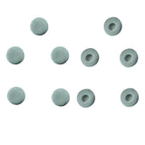 Maxbell 10 Pcs Foam Ear Pad Cover Earphone Earbud Anti-slip for Plantronics gray