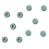 Maxbell 10 Pcs Foam Ear Pad Cover Earphone Earbud Anti-slip for Plantronics gray