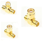 Maxbell 18 Pieces SMA Connector Male Female Plug Antenna Converter Adapter Coax Set
