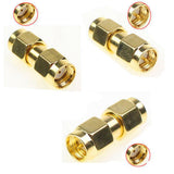 Maxbell 18 Pieces SMA Connector Male Female Plug Antenna Converter Adapter Coax Set