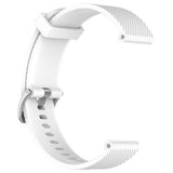 Maxbell Rubber Watch Wristband Strap Replacement for Ticwacth C2 Rose Gold White