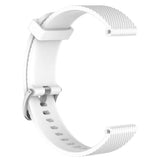Maxbell Rubber Watch Wristband Strap Replacement for Ticwacth C2 Rose Gold White