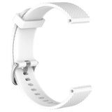 Maxbell Rubber Watch Wristband Strap Replacement for Ticwacth C2 Rose Gold White