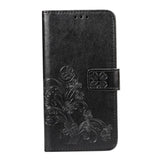 Maxbell Leather Phone Protective Flip Case with Card Slots for iPhone XR Black