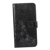 Maxbell Leather Phone Protective Flip Case with Card Slots for iPhone XR Black