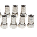 Maxbell Metric Copper F Head Female Thread Connector, Self-tightening 75-5 RG60
