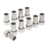 Maxbell Metric Copper F Head Female Thread Connector, Self-tightening 75-5 RG60