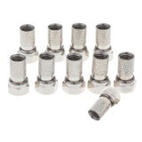 Maxbell Metric Copper F Head Female Thread Connector, Self-tightening 75-5 RG60
