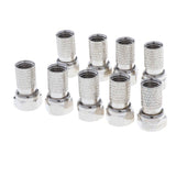 Maxbell Metric Copper F Head Female Thread Connector, Self-tightening 75-5 RG60