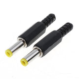 Maxbell 10Piece DC Power Male Plug Welding Adapter Connector 5.5x2.1mm