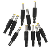 Maxbell 10Piece DC Power Male Plug Welding Adapter Connector 5.5x2.1mm