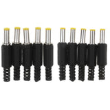Maxbell 10Piece DC Power Male Plug Welding Adapter Connector 5.5x2.1mm