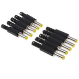 Maxbell 10Piece DC Power Male Plug Welding Adapter Connector 5.5x2.5mm