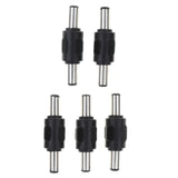Maxbell Plastic+Nickel Audio Video RCA Male to Male Adapter Coupler Connector