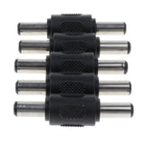 Maxbell Plastic+Nickel Audio Video RCA Male to Male Adapter Coupler Connector