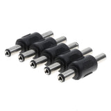 Maxbell Plastic+Nickel Audio Video RCA Male to Male Adapter Coupler Connector