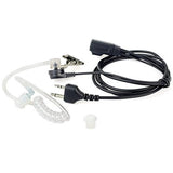 Max 2Pin PPT Mic Covert Acoustic Tube Earpiece Headset for Midland Two Way Radio