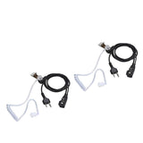 Max 2Pin PPT Mic Covert Acoustic Tube Earpiece Headset for Midland Two Way Radio