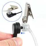 Max 2Pin PPT Mic Covert Acoustic Tube Earpiece Headset for Midland Two Way Radio