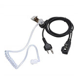 Max 2Pin PPT Mic Covert Acoustic Tube Earpiece Headset for Midland Two Way Radio