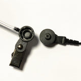 Max 2Pin PPT Covert Acoustic Tube Earpiece Headset for Motorola Two Way Radio