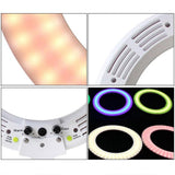 Maxbell Adjustable 14in LED Ring Light Video Photography Camera Fill Lamp Stand