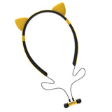 Maxbell Wireless Bluetooth Stereo Headset Cute Headphone with/Microphone Yellow