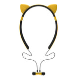 Maxbell Wireless Bluetooth Stereo Headset Cute Headphone with/Microphone Yellow