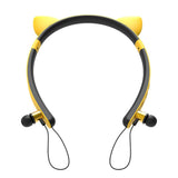 Maxbell Wireless Bluetooth Stereo Headset Cute Headphone with/Microphone Yellow