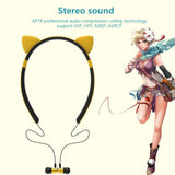 Maxbell Wireless Bluetooth Stereo Headset Cute Headphone with/Microphone Yellow