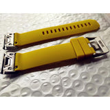 Maxbell 22mm Quick-release Replacement Silicone Strap for Garmin fenix5 935 Yellow