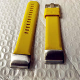 Maxbell 22mm Quick-release Replacement Silicone Strap for Garmin fenix5 935 Yellow