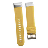 Maxbell 22mm Quick-release Replacement Silicone Strap for Garmin fenix5 935 Yellow