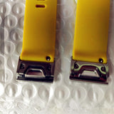 Maxbell 22mm Quick-release Replacement Silicone Strap for Garmin fenix5 935 Yellow