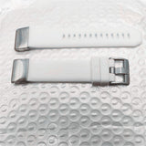 Maxbell 22mm Quick-release Replacement Silicone Strap for Garmin fenix5 935 White