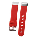 Maxbell 22mm Quick-release Replacement Silicone Strap for Garmin fenix5 935 Red