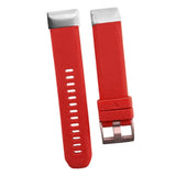 Maxbell 22mm Quick-release Replacement Silicone Strap for Garmin fenix5 935 Red