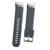 Maxbell 22mm Quick-release Replacement Silicone Strap for Garmin fenix5 935 Silver
