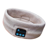 Maxbell Wireless Bluetooth Stereo Handsfree Sleep Headset Headband Light Gray