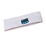 Maxbell Wireless Bluetooth Stereo Handsfree Sleep Headset Headband Light Gray