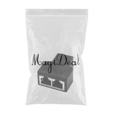 Maxbell 1 Pc RJ45 1 To 2 Ways LAN Ethernet Network Cable Splitter Connector Adapter