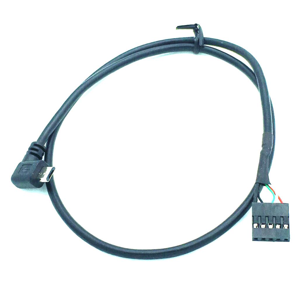Maxbell Micro USB Male to Dupont 5Pin Female Header Motherboard Cable Cord Line