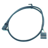 Maxbell Micro USB Male to Dupont 5Pin Female Header Motherboard Cable Cord Line